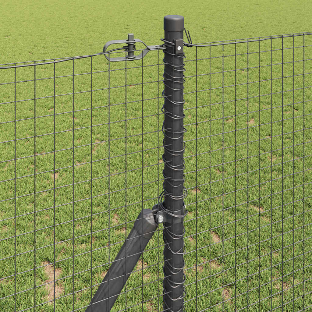Grundfikseret svejset trådgærde 25 x 1,4 m (B x H)