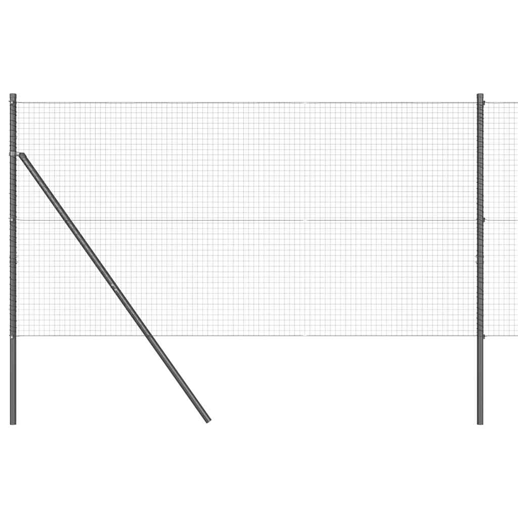 Grundfikseret svejset trådgærde 50 x 1 m (B x H)