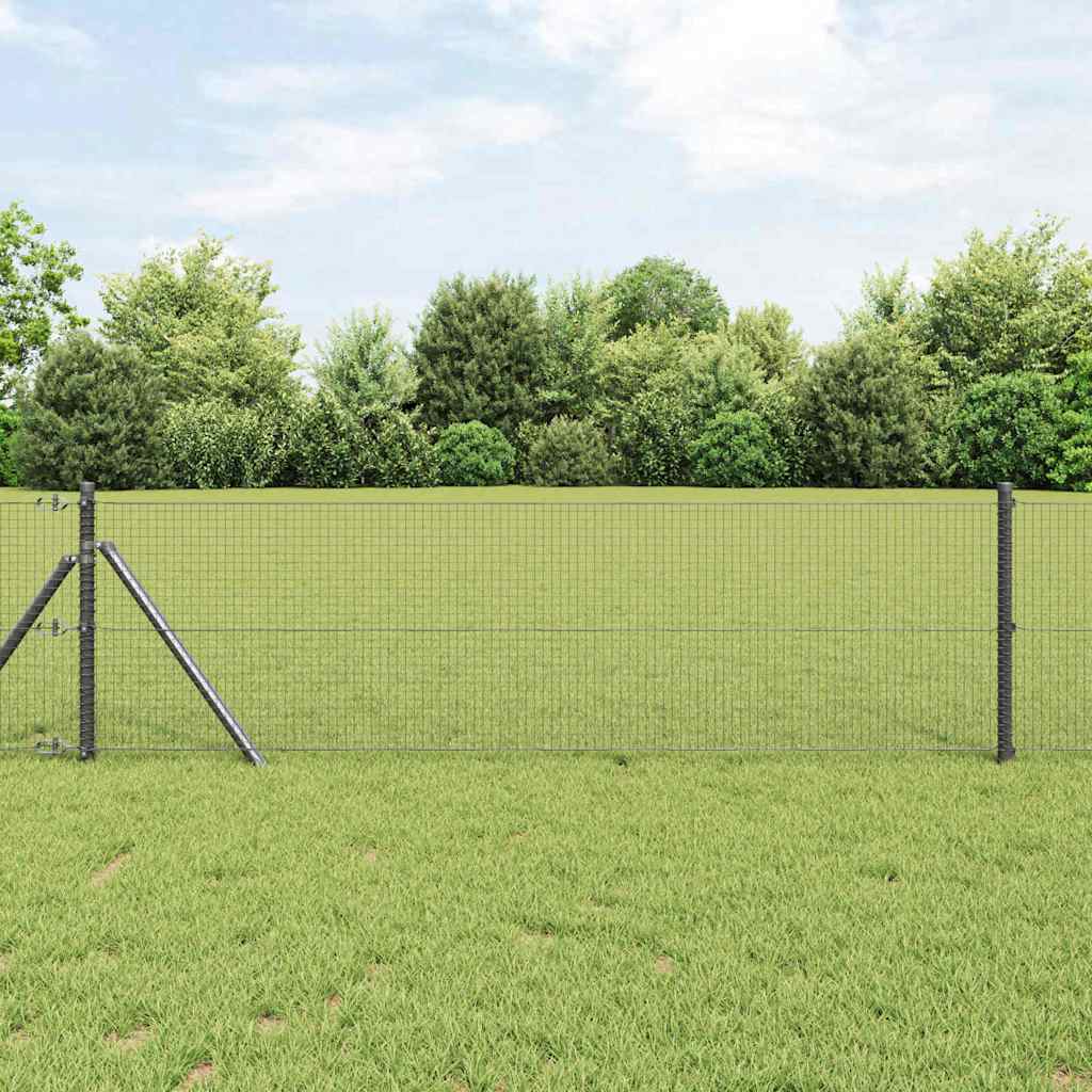 Grundfikseret svejset trådgærde 100 x 0,6 m (B x H)