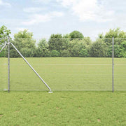 Svejset trådhegn med spidser 10 x 1,2 m (B x H)