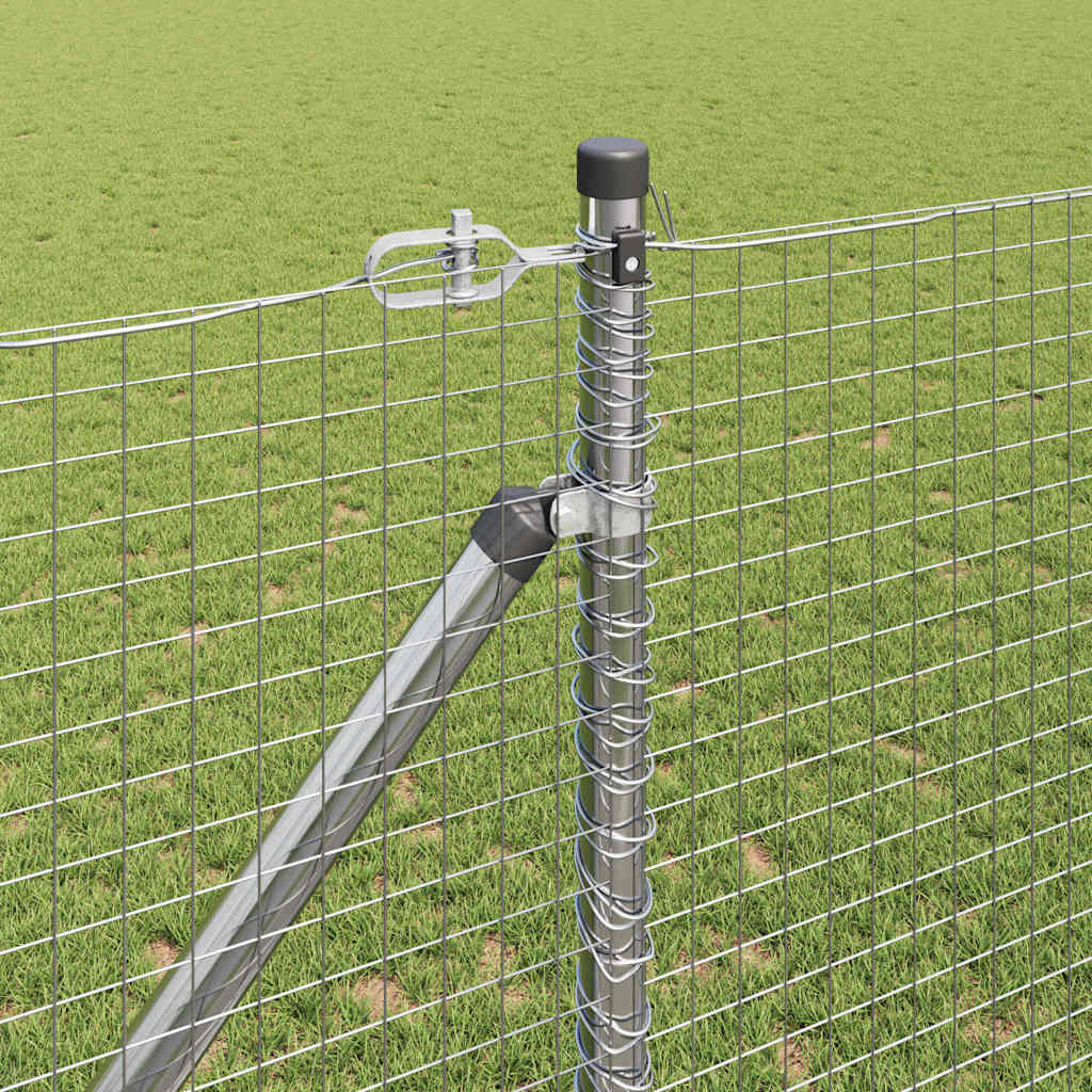 Svejset trådhegn med spidser 10 x 1,4 m (B x H)