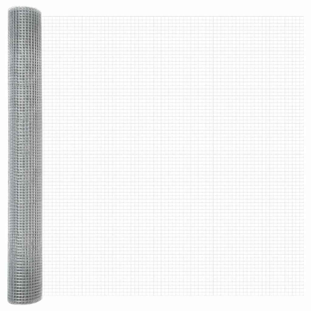Svejset trådhegn med spidser 25 x 1,4 m (B x H)