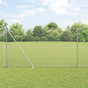 Svejset trådhegn med spidser 50 x 1,5 m (B x H)