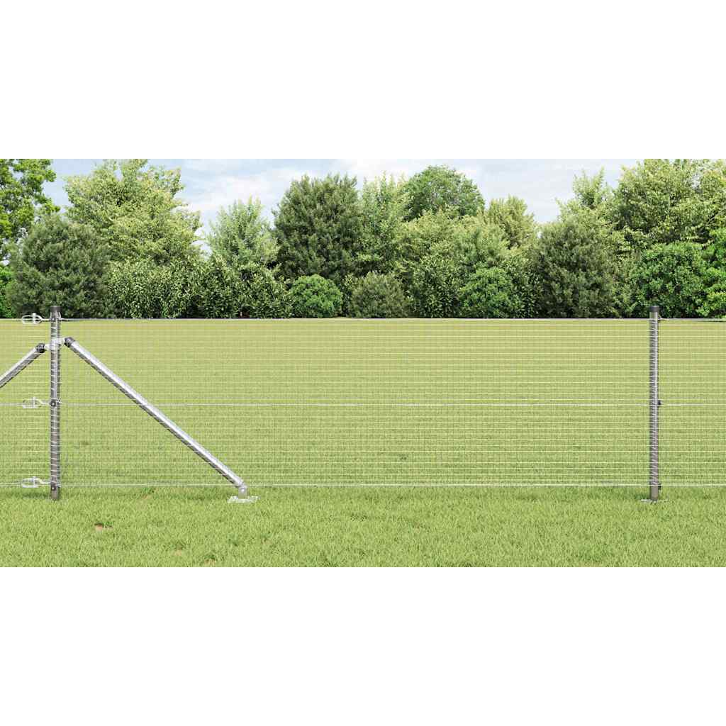 Svejset trådhegn med spidser 100 x 0,4 m (B x H)