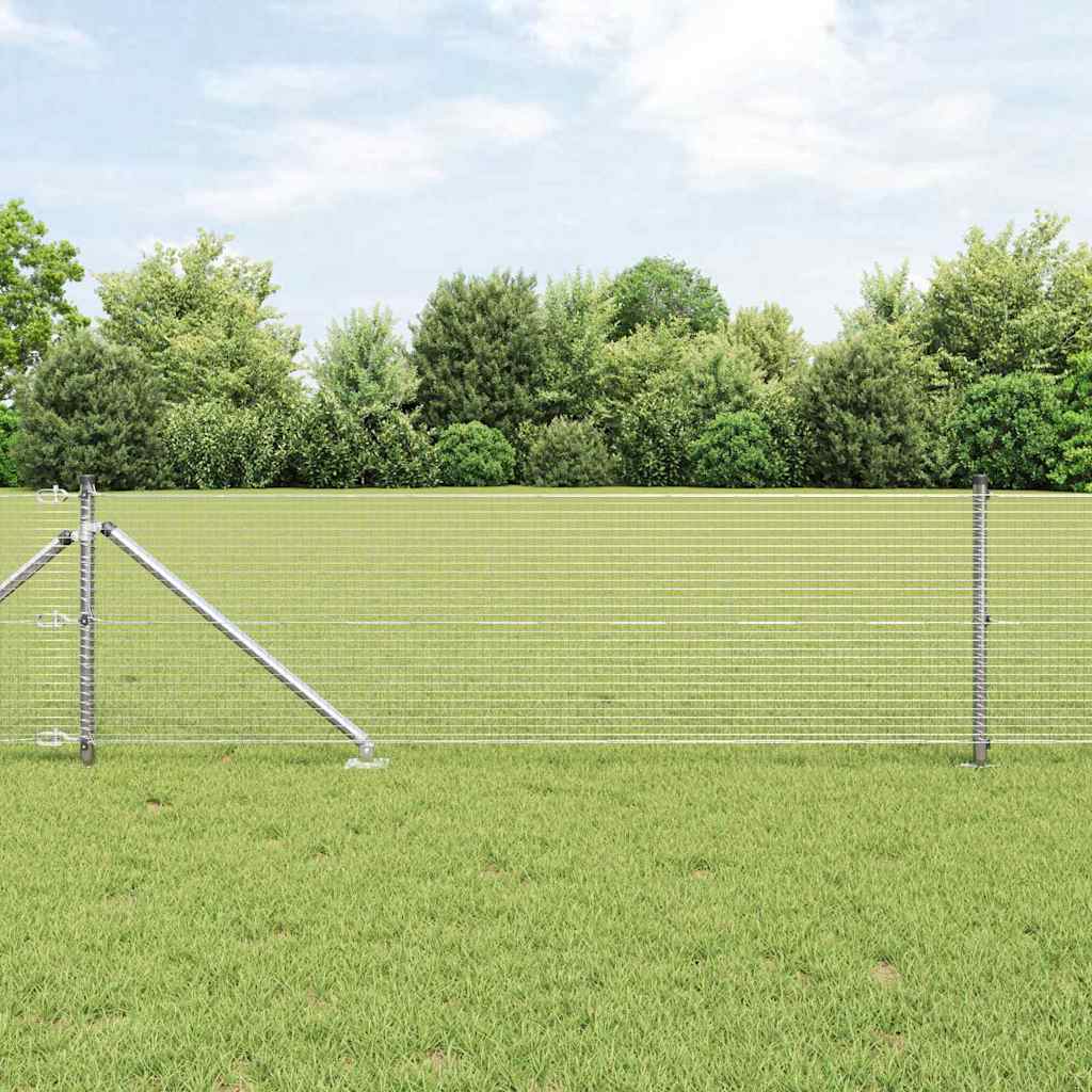 Svejset trådhegn med spidser 100 x 0,8 m (B x H)