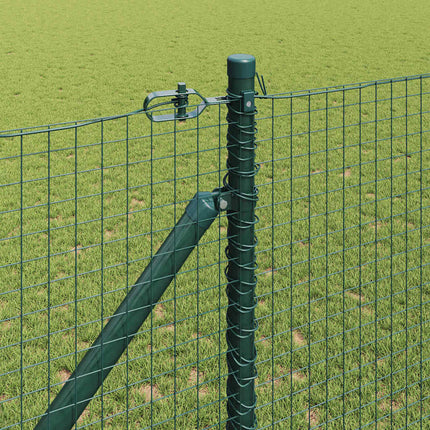 Udendørs svejset trådhegn med pigge 50 x 1 m PVC-belagt Stål
