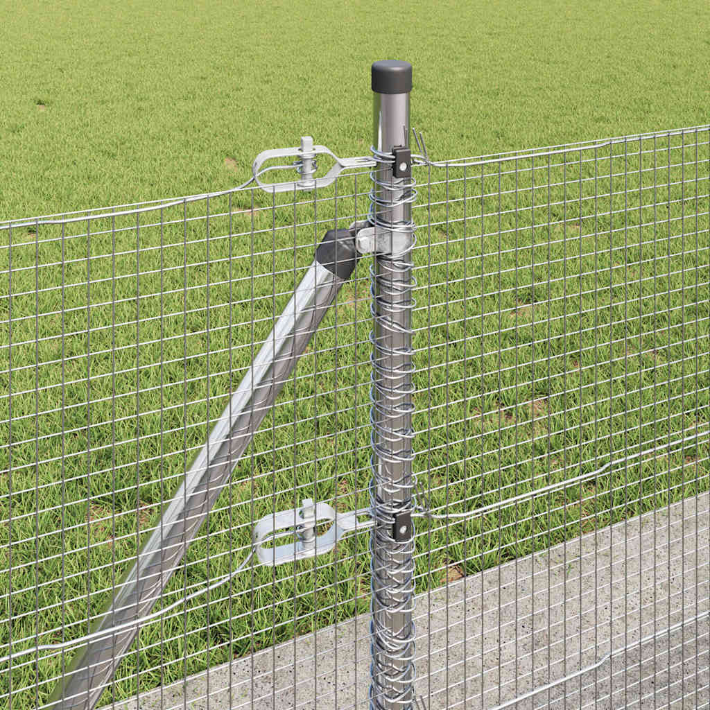 Svejset Trådhegn med Betonsokkel 10 x 0,5 m (B x H)
