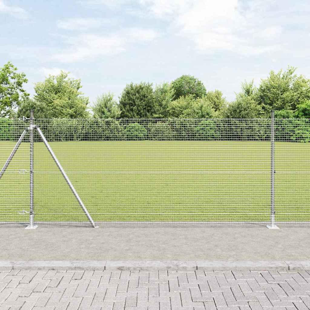 Svejset Trådhegn med Betonsokkel 10 x 0,8 m (B x H)