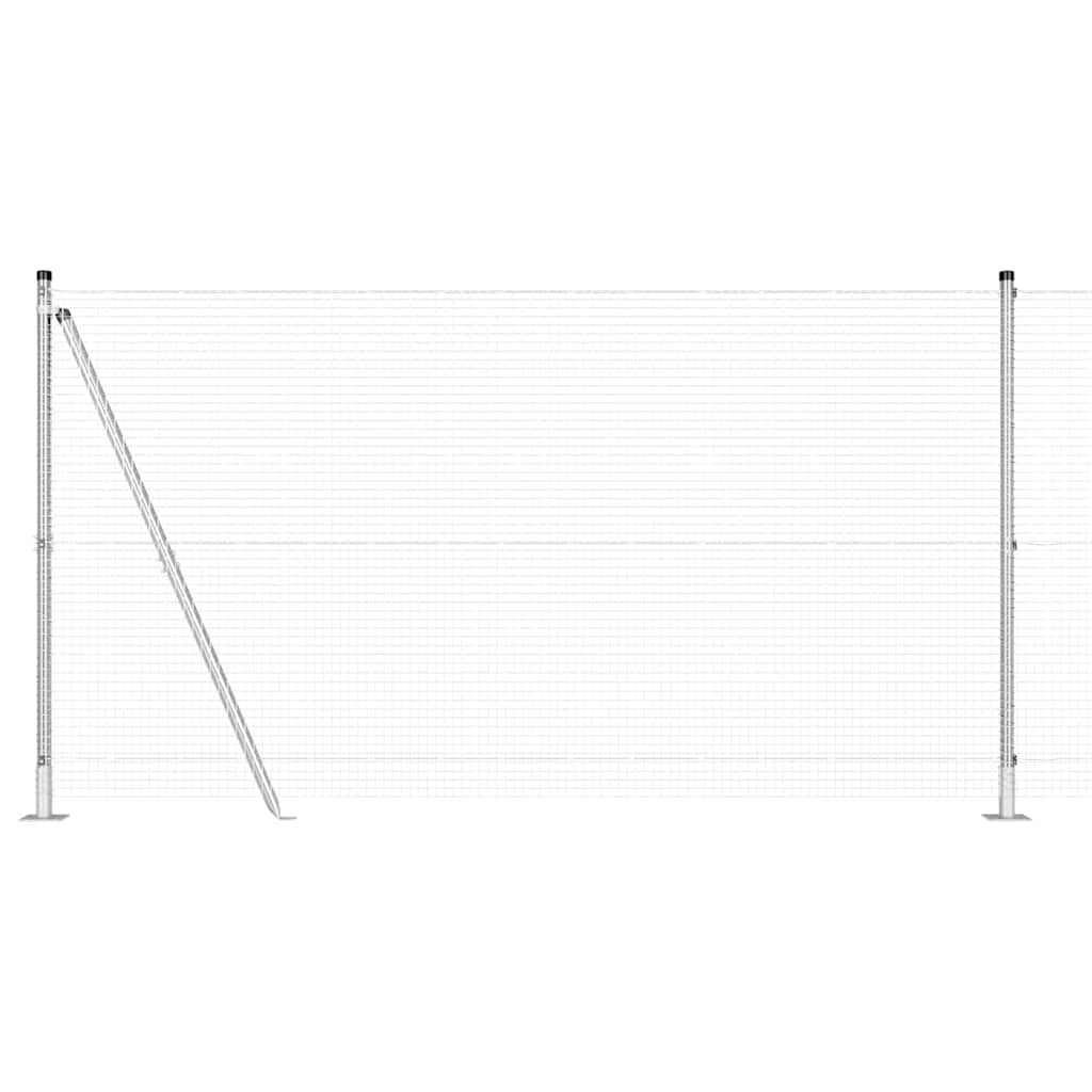 Svejset Trådhegn med Betonsokkel 10 x 1,2 m (B x H)