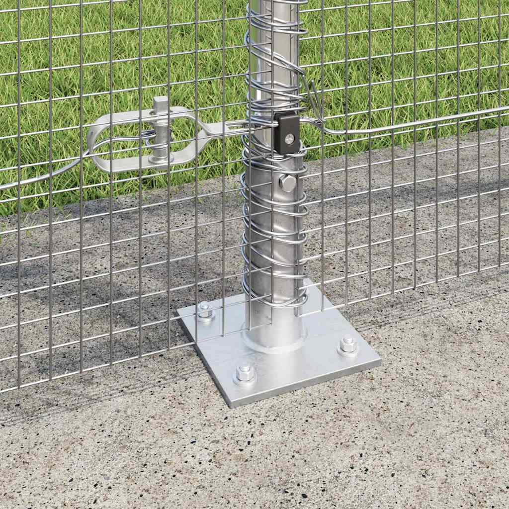 Svejset Trådhegn med Betonsokkel 10 x 1,5 m (B x H)