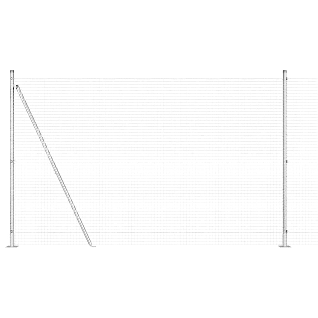 Svejset Trådhegn med Betonsokkel 10 x 1,5 m (B x H)
