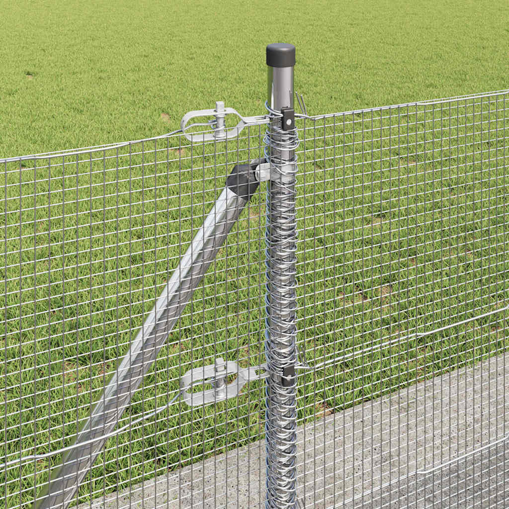 Svejset Trådhegn med Betonsokkel 25 x 0,5 m (B x H)