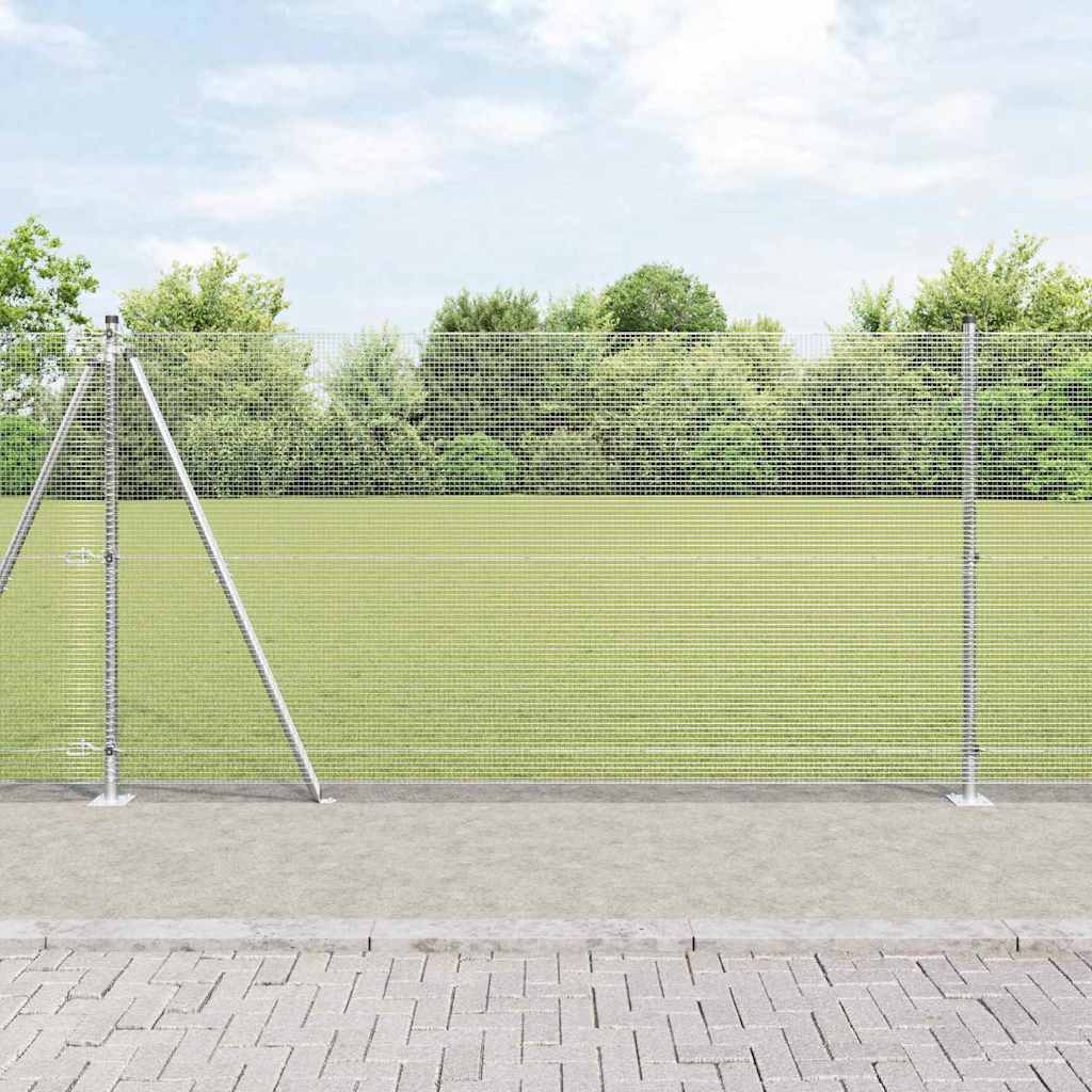 Svejset Trådhegn med Betonsokkel 25 x 1,2 m (B x H)