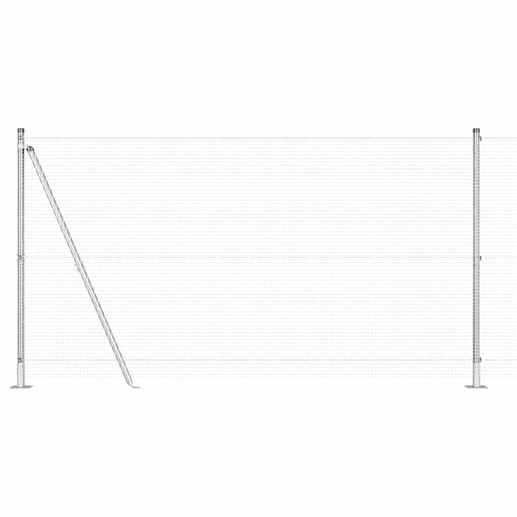 Svejset Trådhegn med Betonsokkel 25 x 1,2 m (B x H)