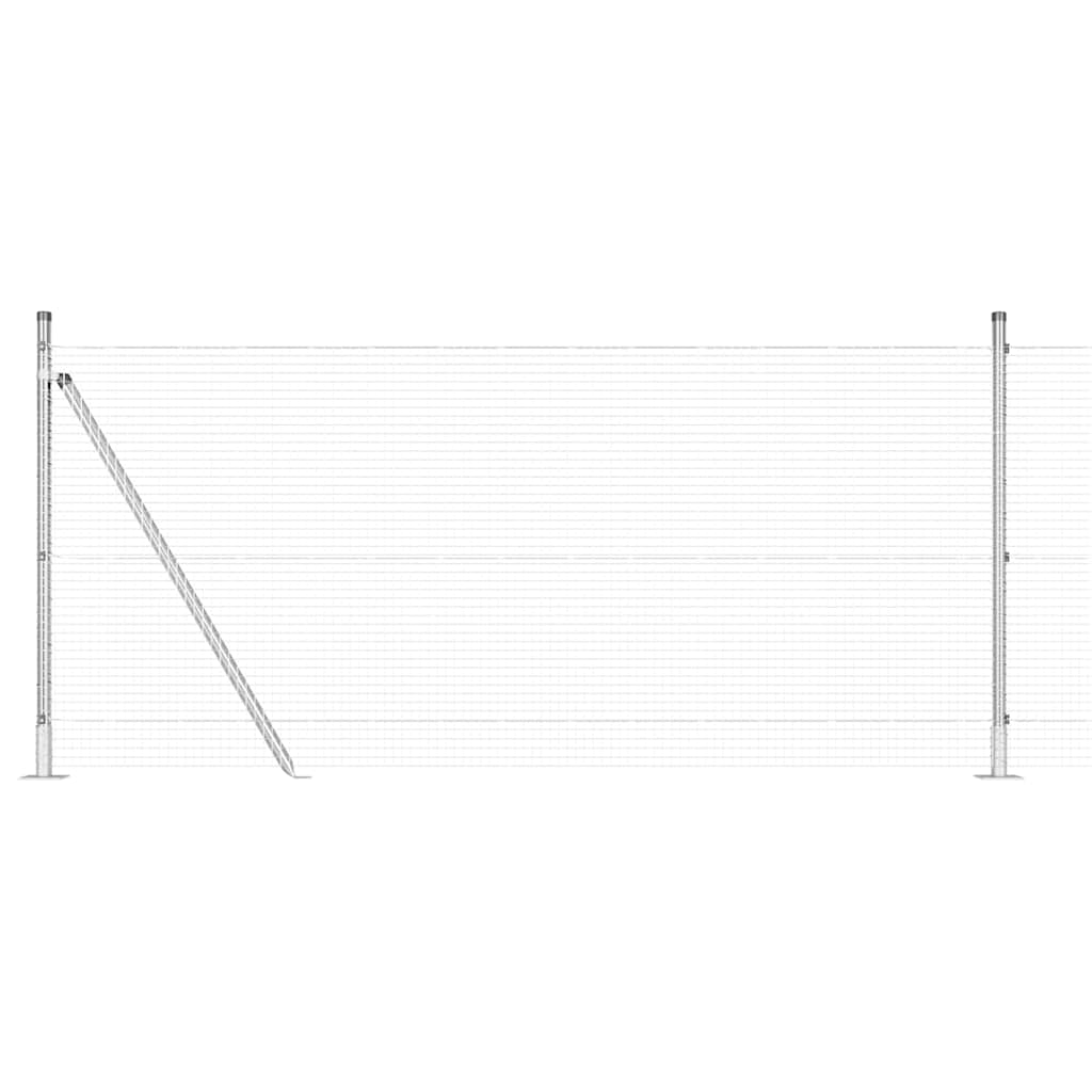Svejset Trådhegn med Betonsokkel 50 x 1 m (B x H)