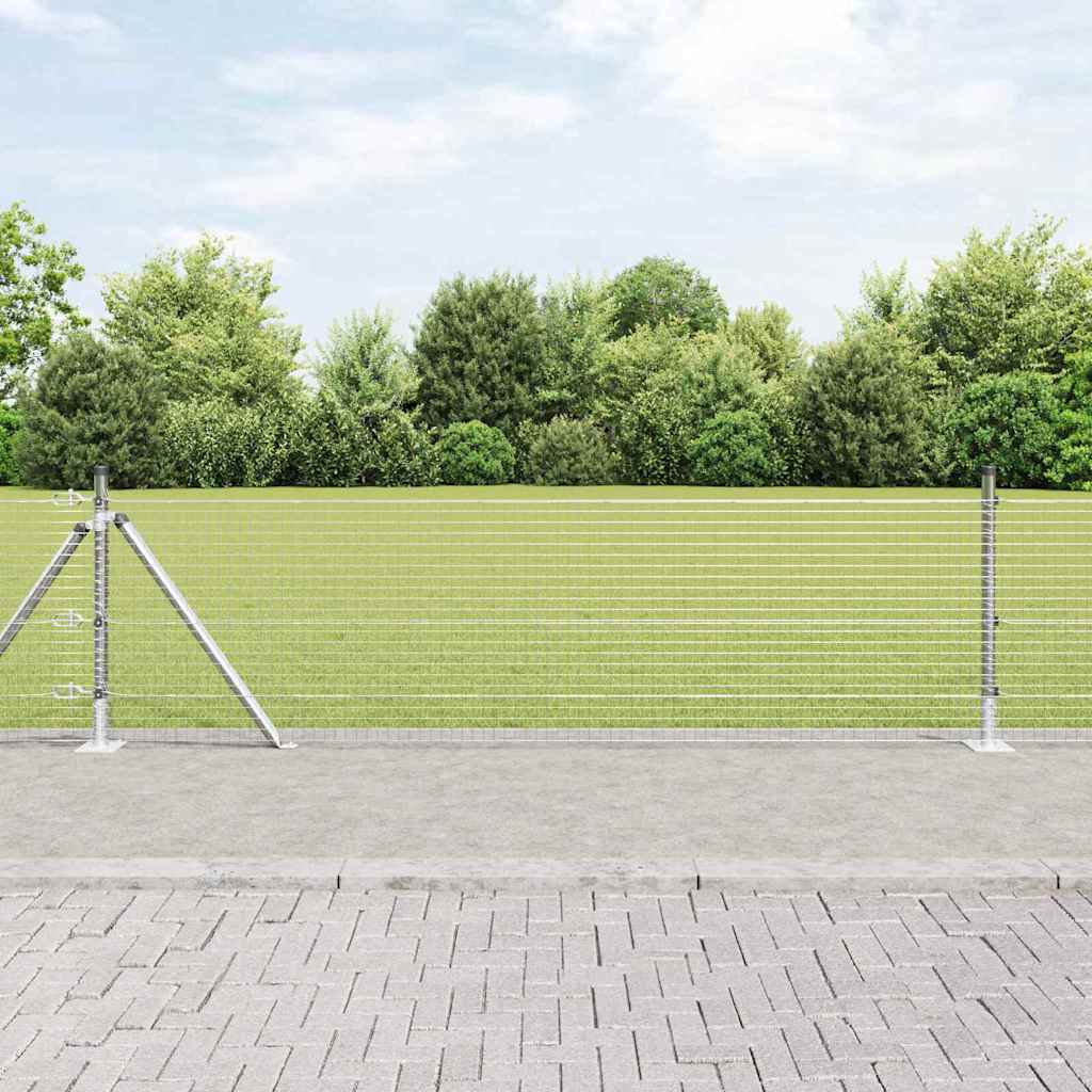 Svejset Trådhegn med Betonsokkel 100 x 0,6 m (B x H)