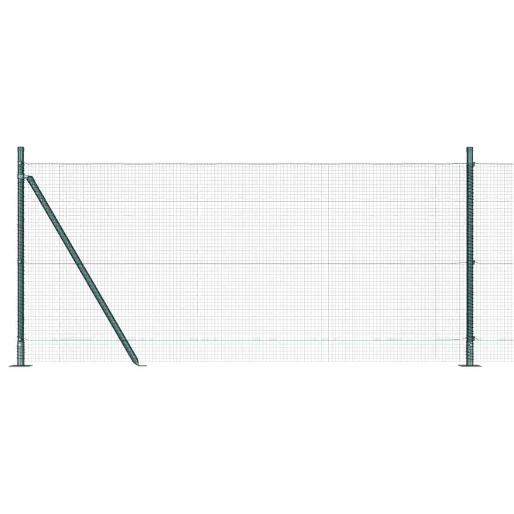 Svejset Trådhegn med Betonsokkel 10 x 1 m (B x H)