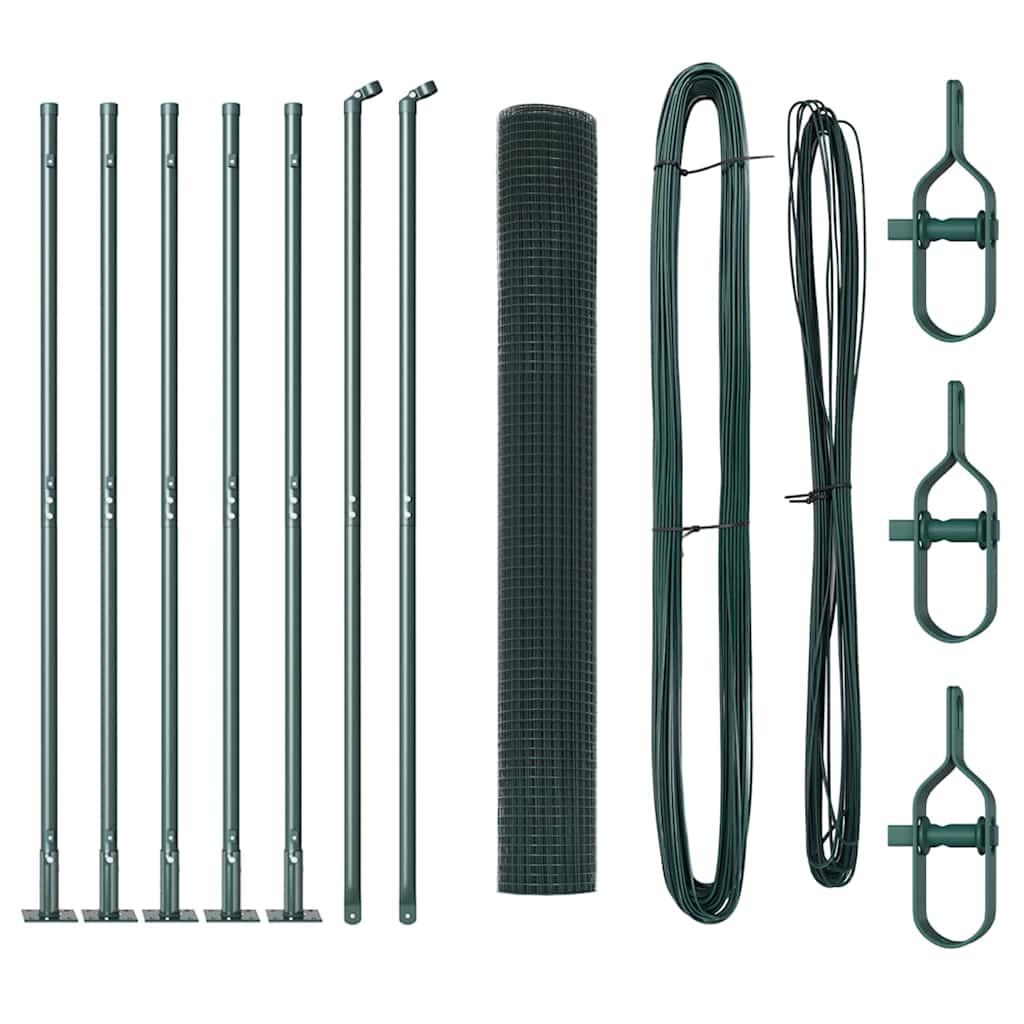 Svejset Trådhegn med Betonsokkel 10 x 1 m (B x H)