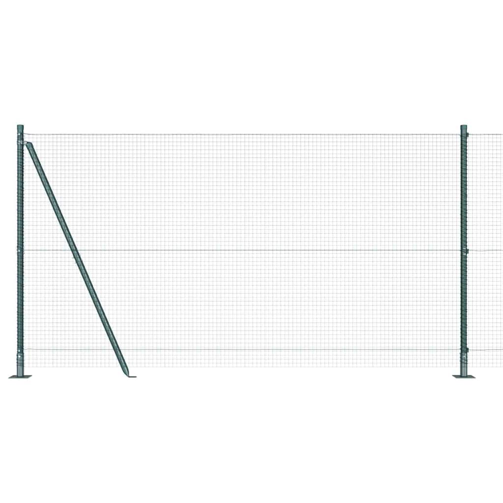 Svejset Trådhegn med Betonsokkel 10 x 1,2 m (B x H)