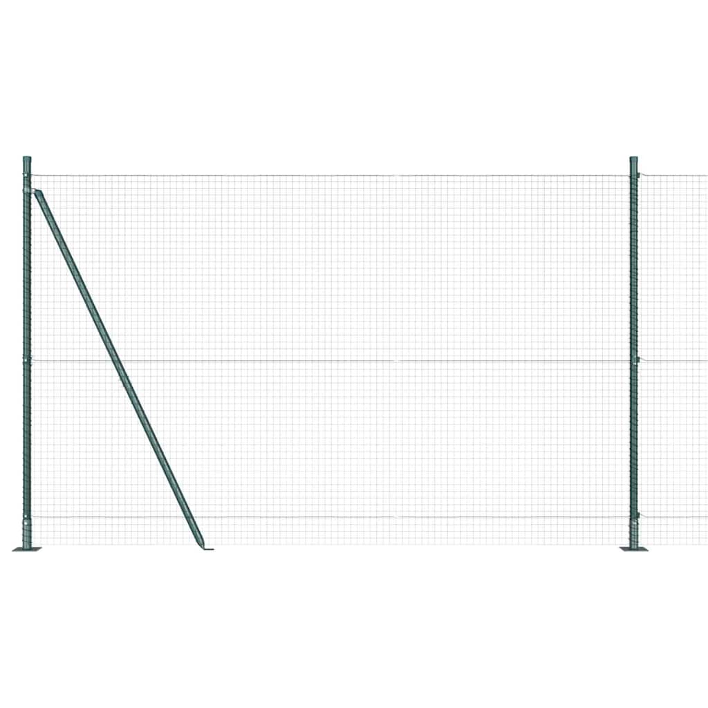 Svejset Trådhegn med Betonsokkel 10 x 1,4 m (B x H)