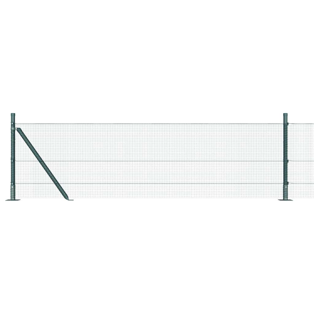 Svejset Trådhegn med Betonsokkel 25 x 0,4 m (B x H)