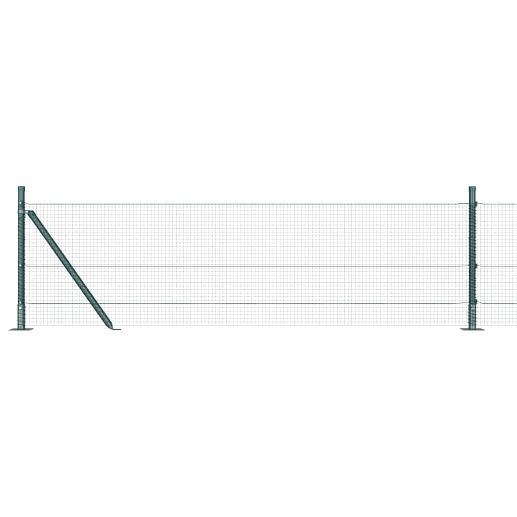 Svejset Trådhegn med Betonsokkel 25 x 0,5 m (B x H)