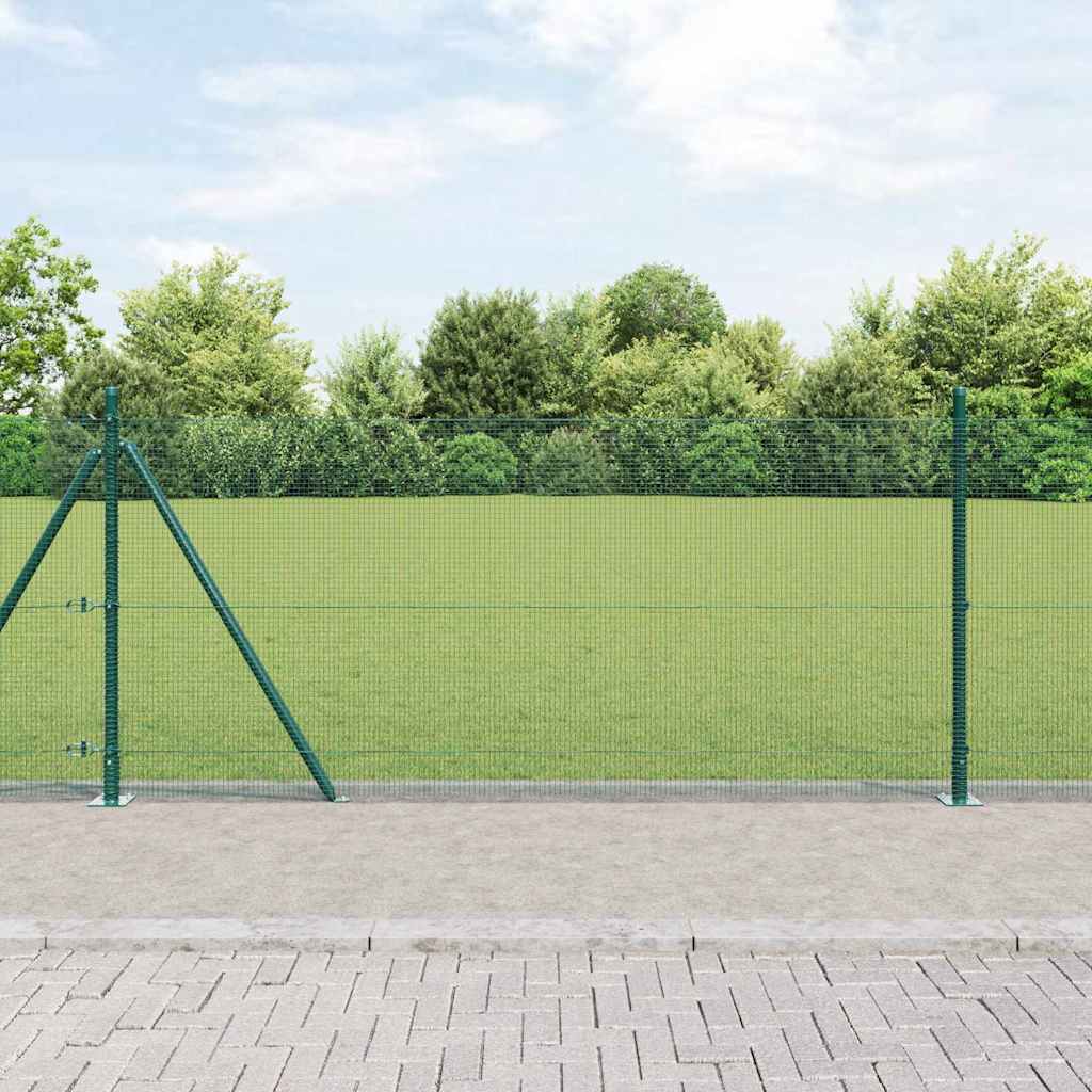 Svejset Trådhegn med Betonsokkel 25 x 1 m (B x H)