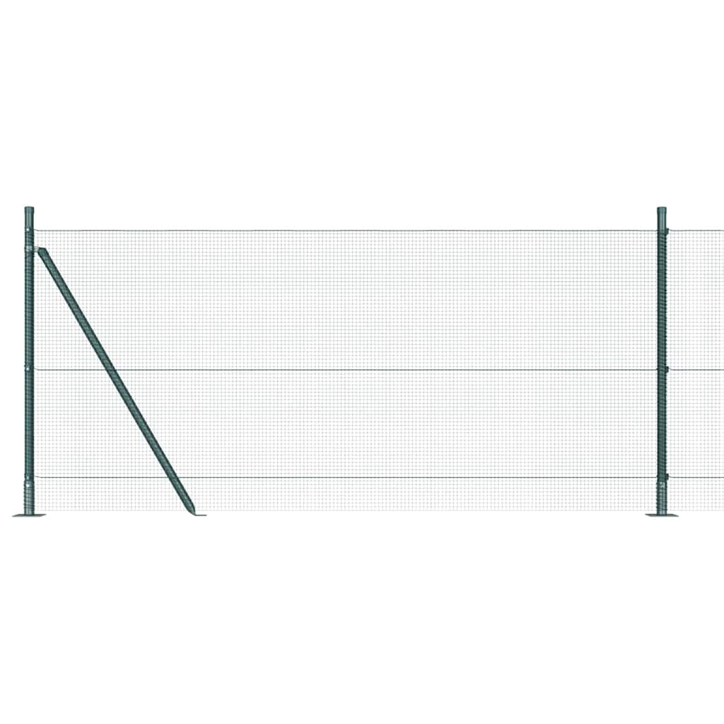 Svejset Trådhegn med Betonsokkel 25 x 1 m (B x H)