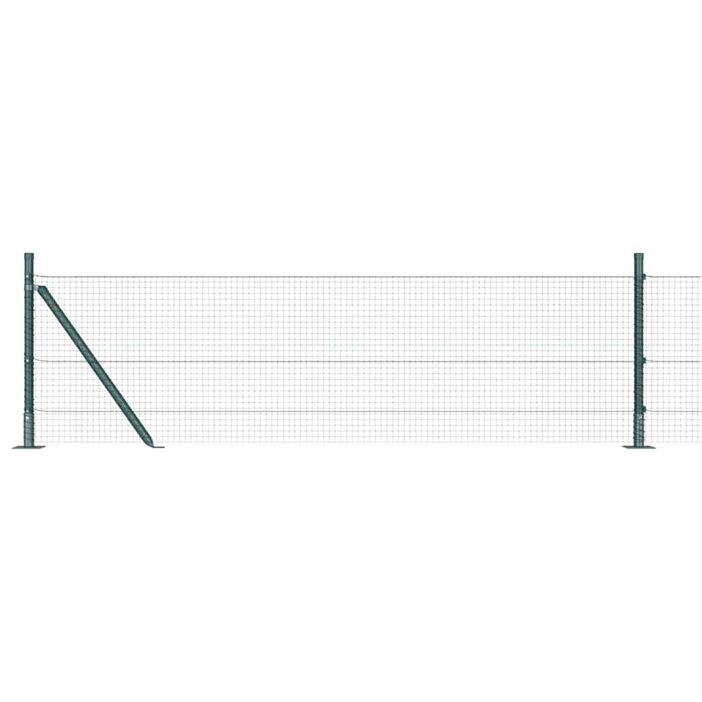 Hegnspæl Grøn 50 x 0,6 m (19 x 19 mm mesh) Stål og PVC