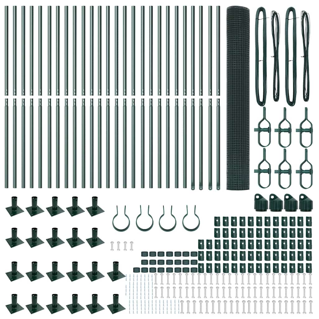 Svejset Trådhegn med Betonsokkel 50 x 1,2 m (B x H)