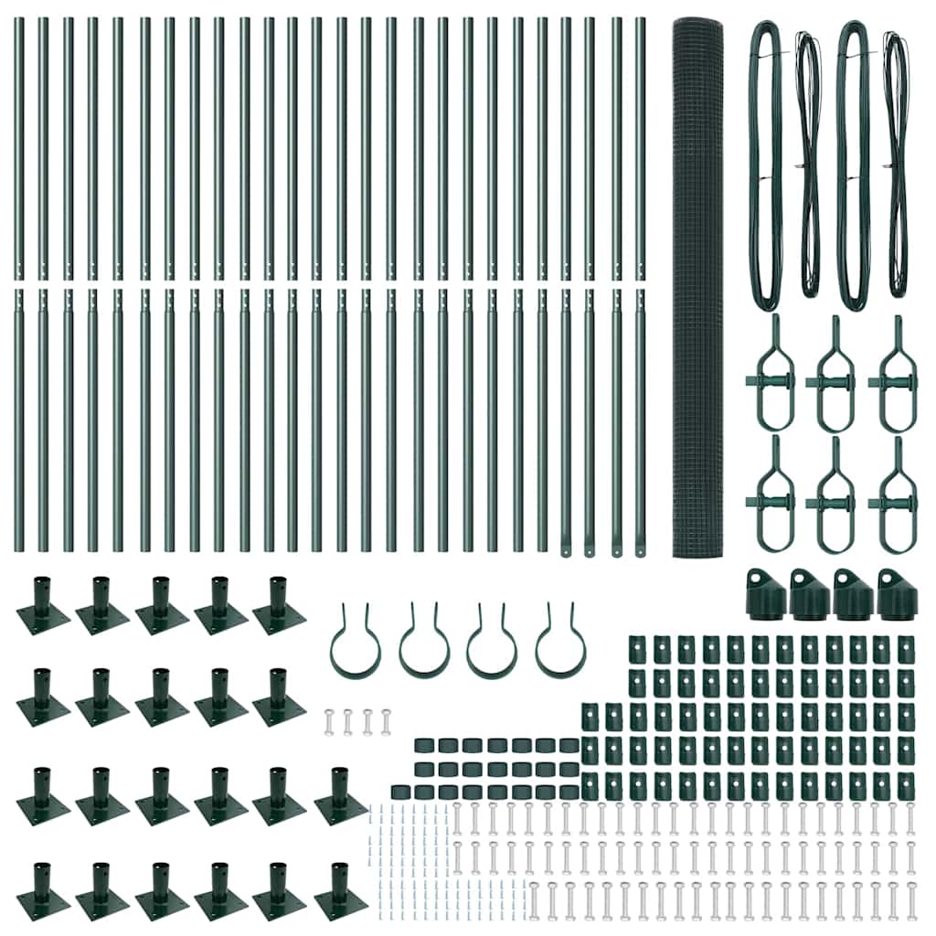 Svejset Trådhegn med Betonsokkel 50 x 1,4 m (B x H)