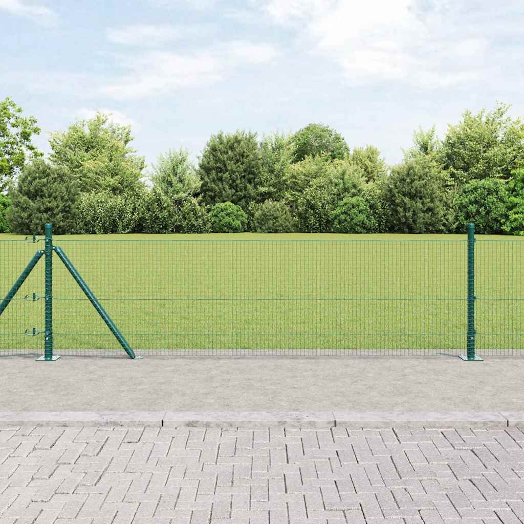 Hegnspæl Grøn 100 x 0,4 m (19 x 19 mm mesh) Stål og PVC