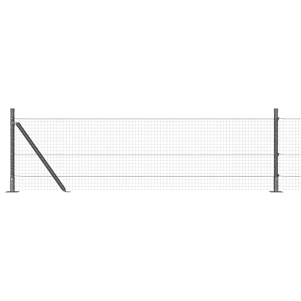Svejset Trådhegn med Betonsokkel 10 x 0,4 m (B x H)