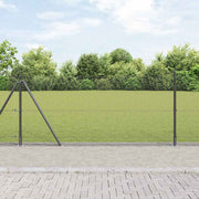 Svejset Trådhegn med Betonsokkel 10 x 1 m (B x H)