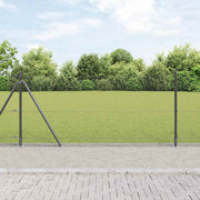 Svejset Trådhegn med Betonsokkel 10 x 1 m (B x H)