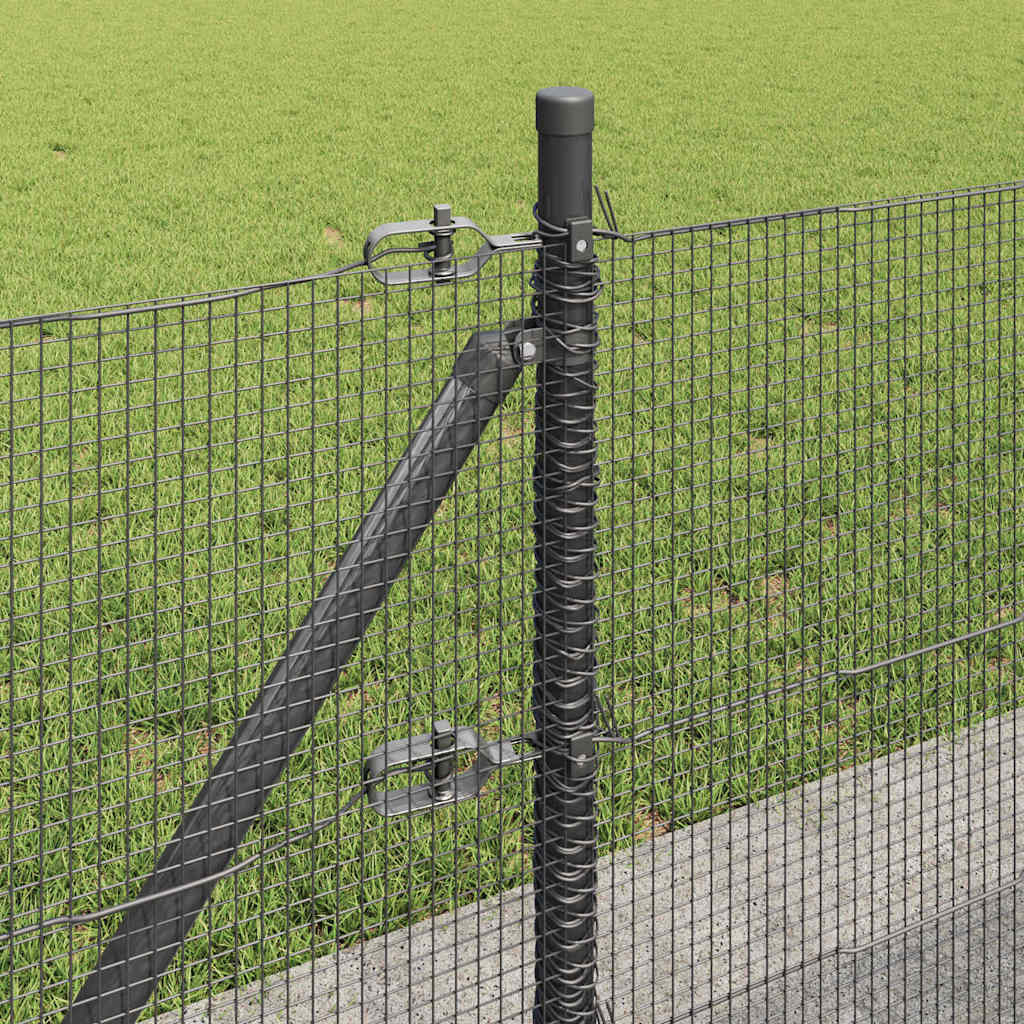 Svejset Trådhegn med Betonsokkel 25 x 0,5 m (B x H)
