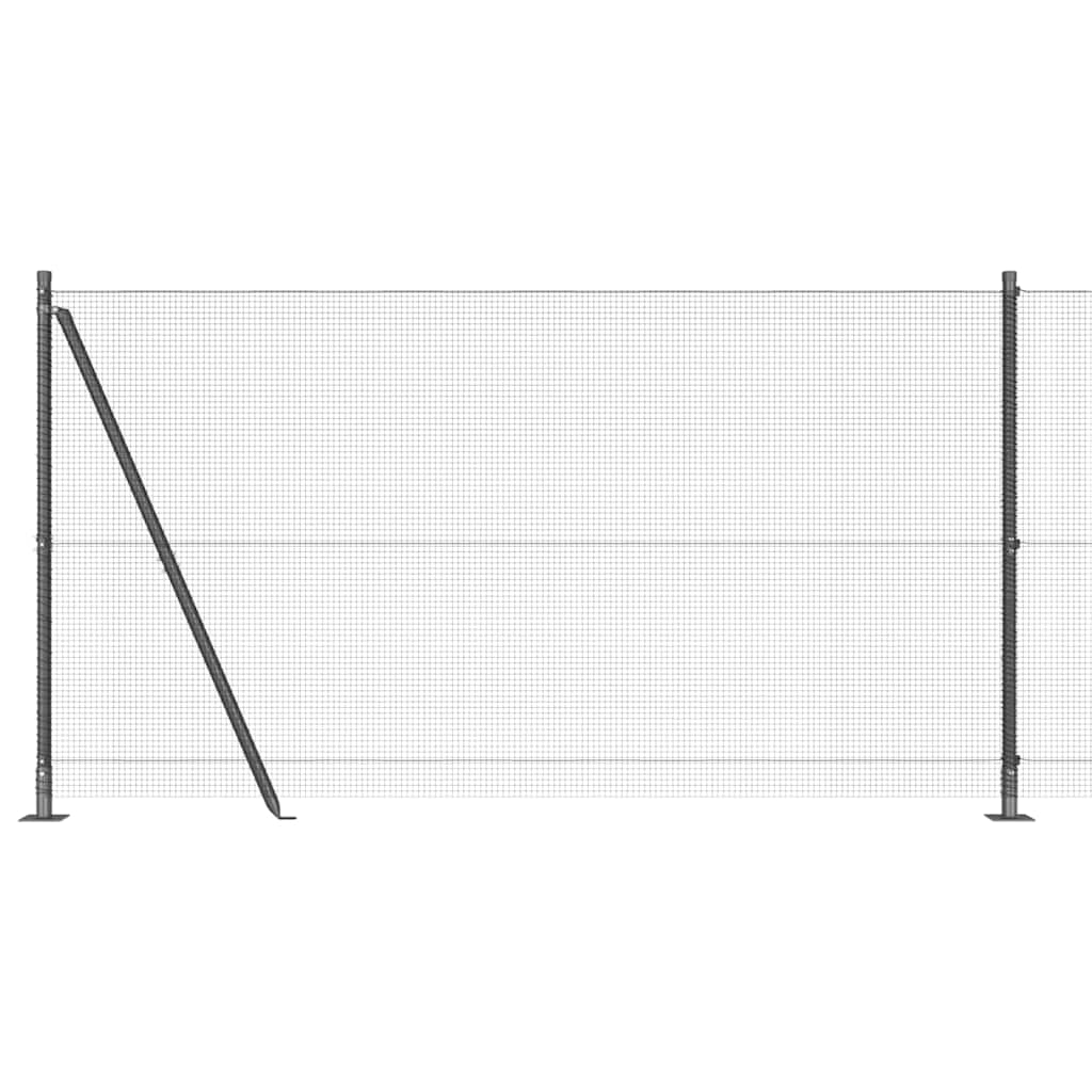 Svejset Trådhegn med Betonsokkel 50 x 1,2 m (B x H)