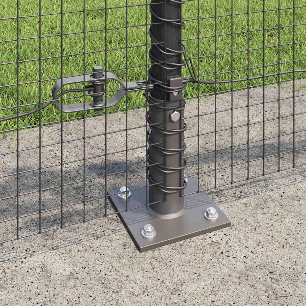 Svejset Trådhegn med Betonsokkel 100 x 0,5 m (B x H)