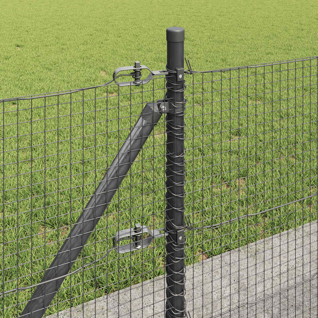 Svejset Trådhegn med Betonsokkel 100 x 0,5 m (B x H)