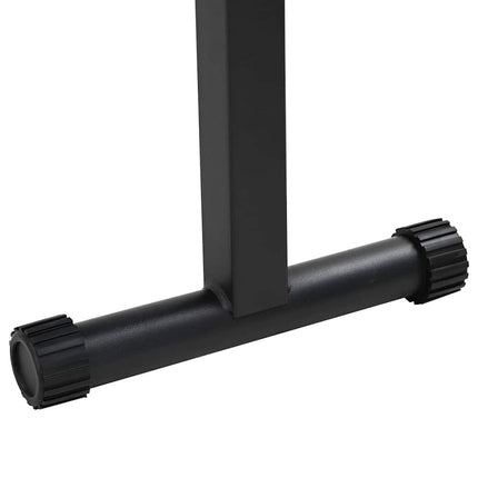 Vægtbænk Sort 108 x 27 x 41 cm Pulverlakeret stål