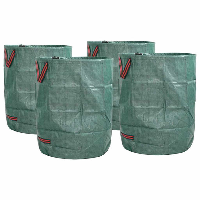 Havematerialeposer 4 pcs Grøn 66 x 66 x 83,5 cm Polypropylen