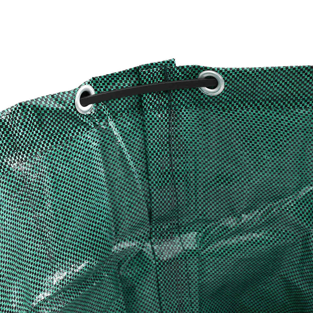 Havematerialeposer 12 pcs Grøn 66 x 66 x 83,5 cm Polypropylen