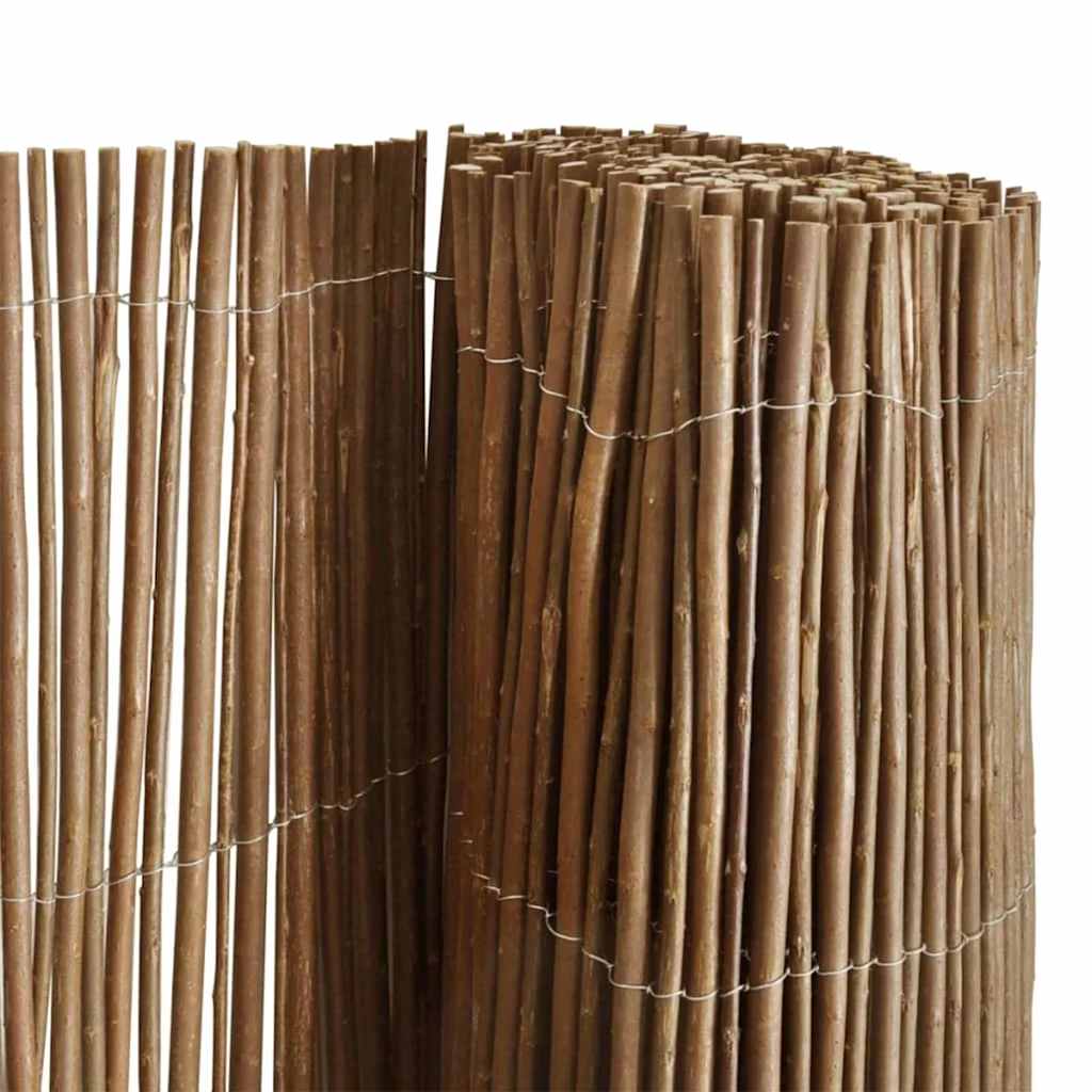 Piltræhegn Naturfarvet 150 x 500 cm Piltræ