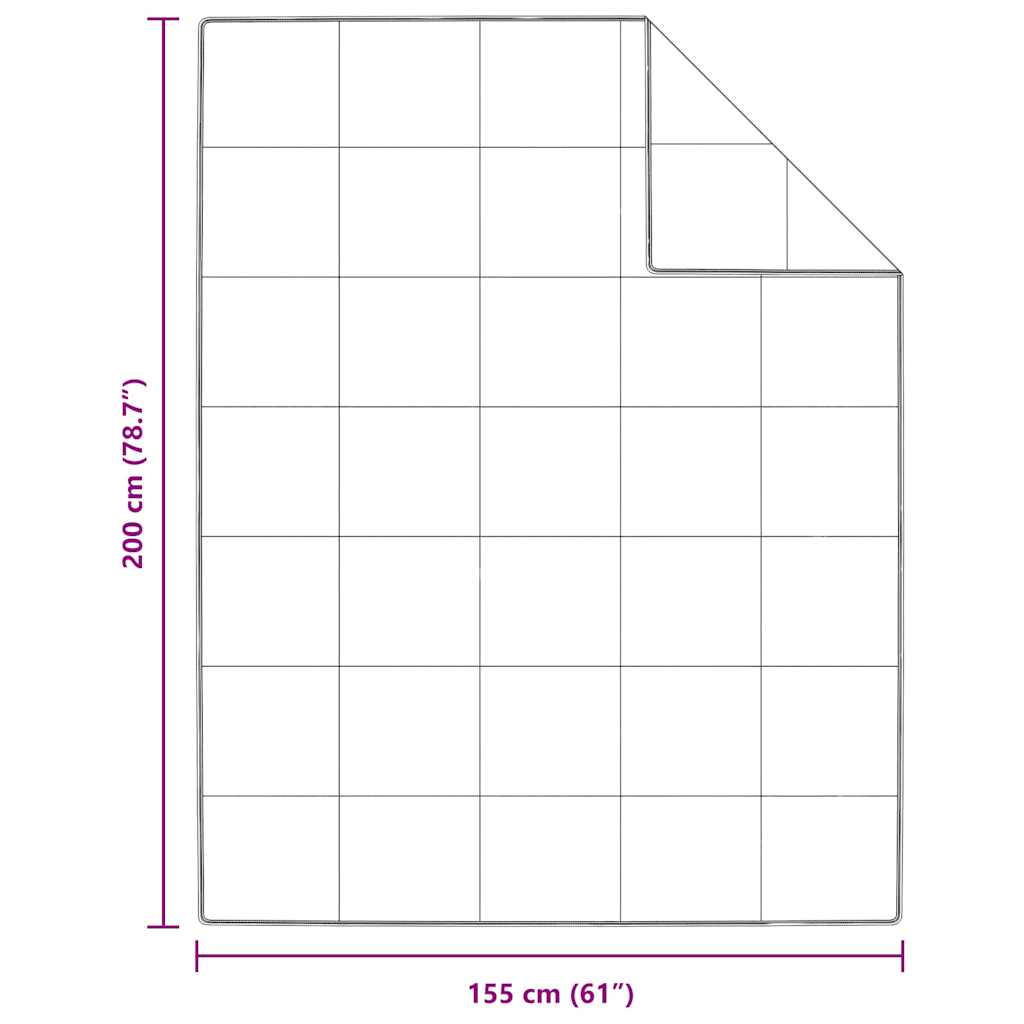 Vinter dyne Hvid 155 x 200 cm Fjer