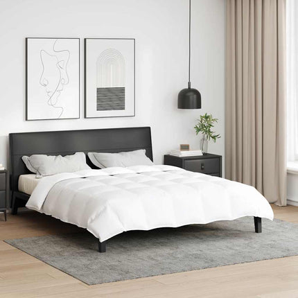 Sommer dyne 200 x 200 cm Sommer Fjer Hvid Åndbar