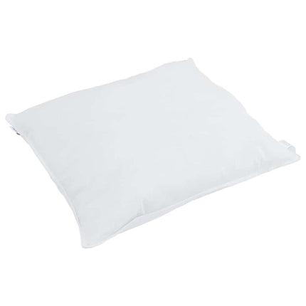 Hovedpude 2 stk. 80 x 80 cm Fjer Hvid
