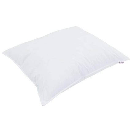 Hovedpude med pude Hvid 50 x 70 cm Bomuld