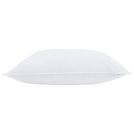 Hovedpude med pude Hvid 50 x 70 cm Bomuld