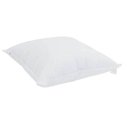 Hovedpude med pude Hvid 80 x 80 cm Bomuld