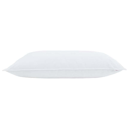 Hovedpude 2 stk. 40 x 80 cm Bomuld Hvid